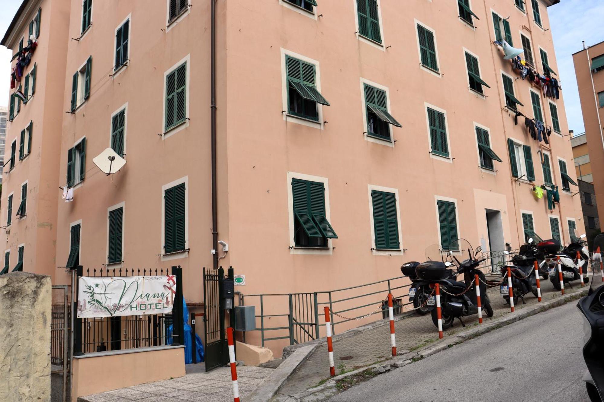 Albergo Locanda Diana Genua Exterior foto